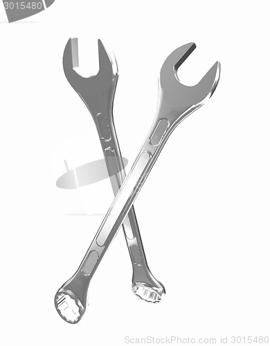 Image of Crossed wrenches 