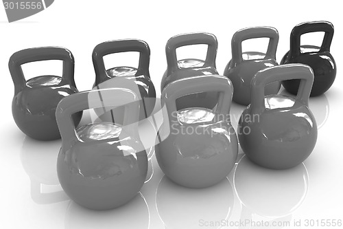 Image of Colorful weights 