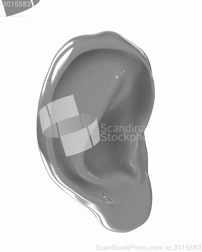 Image of Ear 3d render