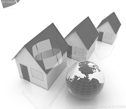 Image of Houses and Earth 
