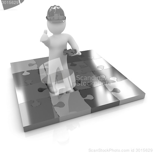 Image of 3d builder and puzzles