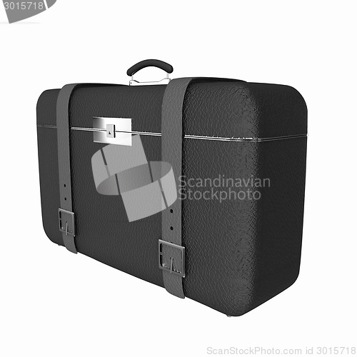 Image of Black traveler's suitcase 