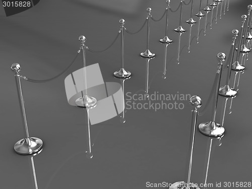 Image of 3d illustration of path to the success 