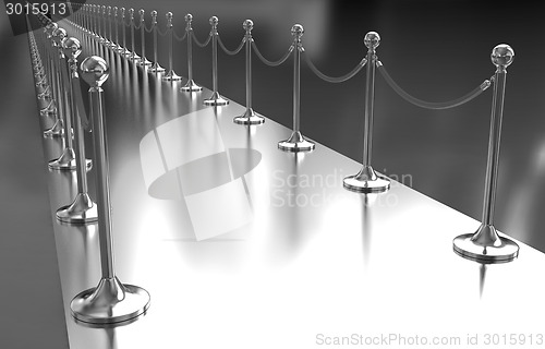 Image of 3d illustration of path to the success 