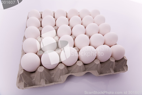 Image of Eggs in a box