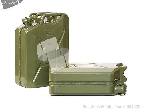 Image of Two jerrycans