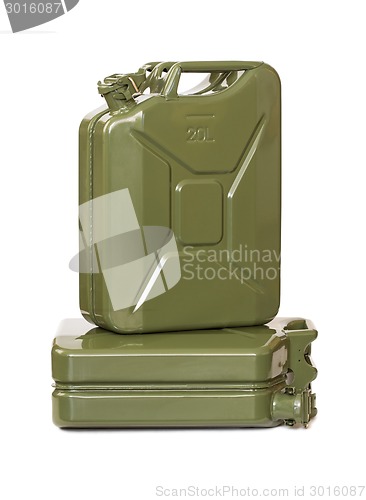 Image of Two jerrycans