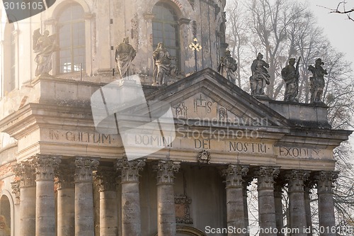 Image of Old church in the willige