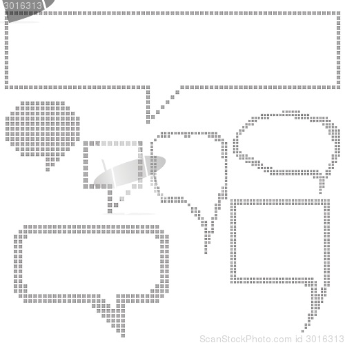 Image of Pixel Speech Bubbles