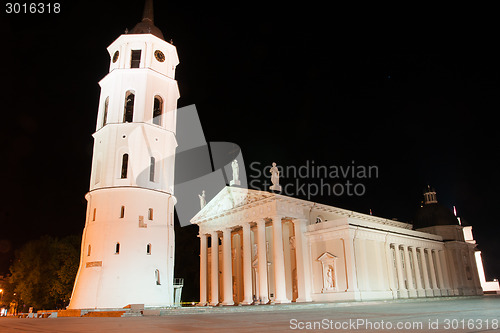 Image of Night church in Vilnius