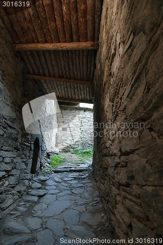 Image of Shatili town castle