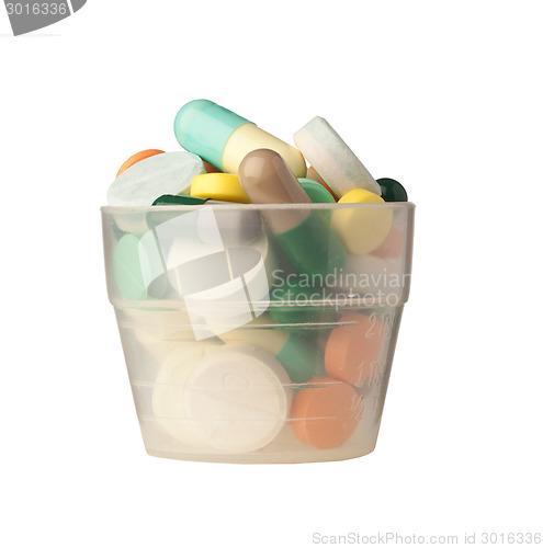 Image of Cup of pills