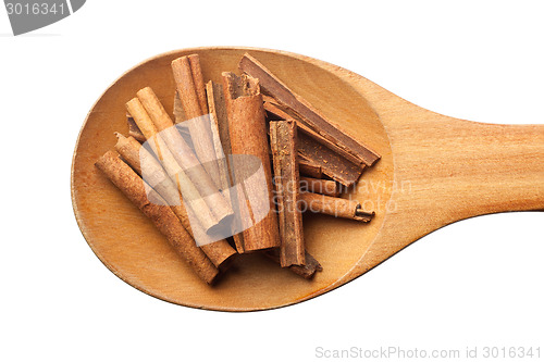 Image of Spoon with cinnamon