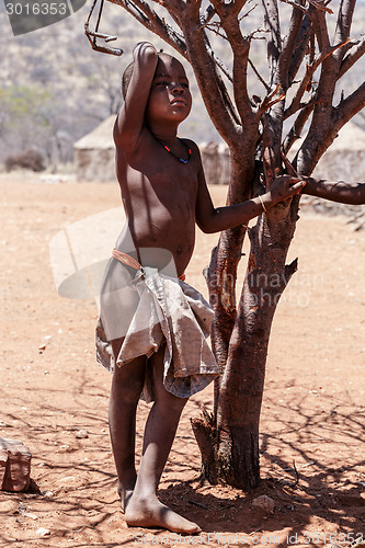 Image of Unidentified child Himba tribe in Namibia