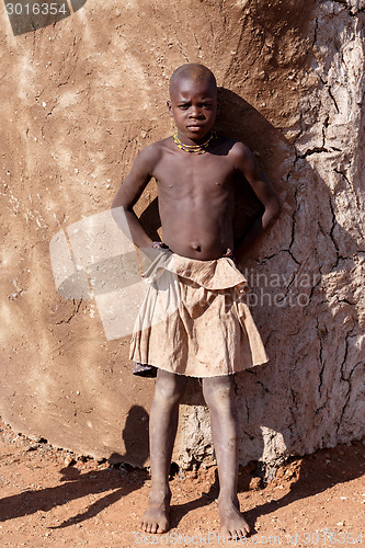 Image of Unidentified child Himba tribe in Namibia