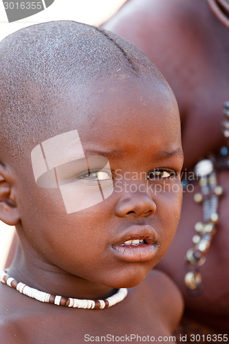 Image of Unidentified child Himba tribe in Namibia