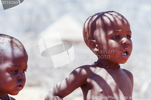 Image of Unidentified child Himba tribe in Namibia