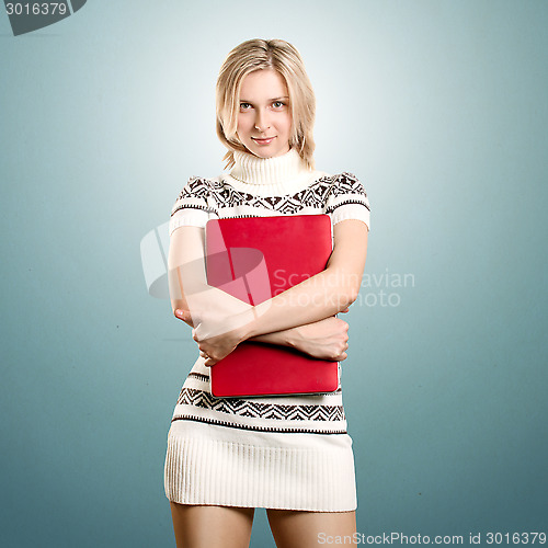 Image of Woman Waiting For Christmas