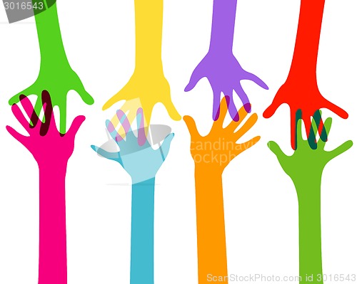 Image of hands together