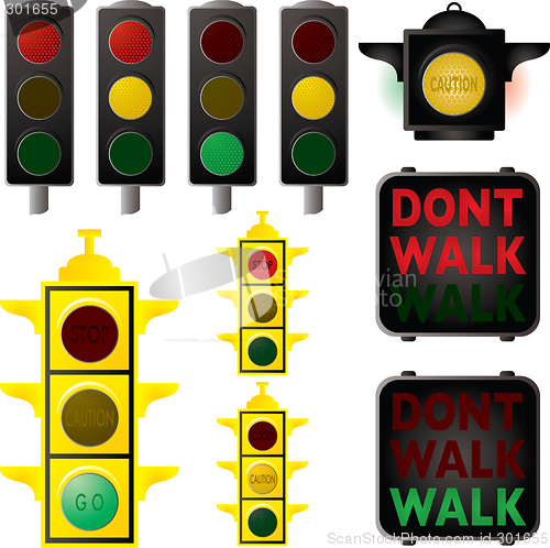 Image of traffic signals