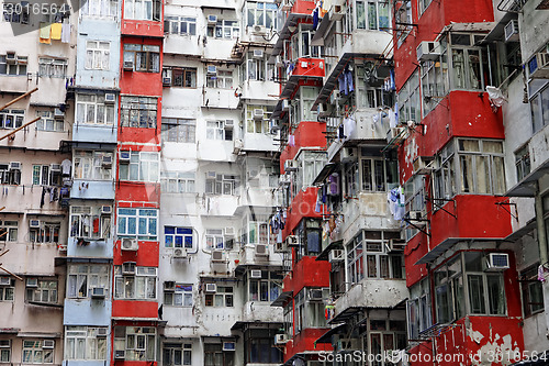 Image of Old apartments in Hong Kong 