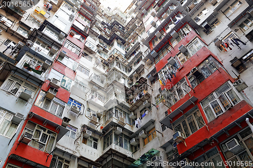 Image of Old apartments in Hong Kong 