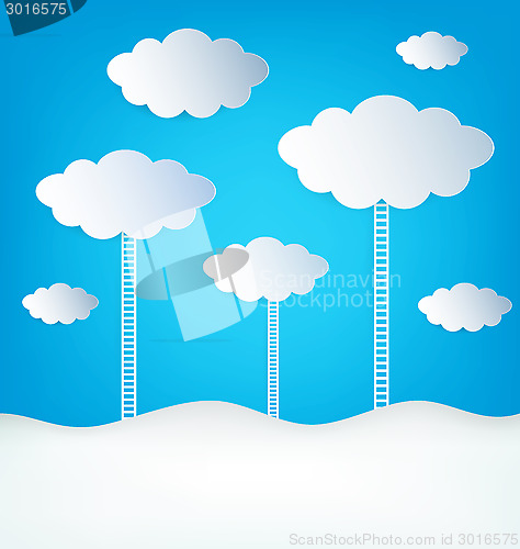 Image of Abstract Design Clouds 