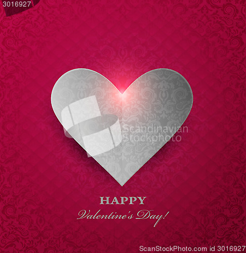 Image of Valentine's day Background With Heart