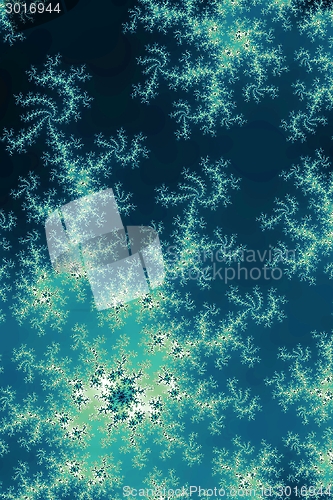 Image of Glowing Green Fractal