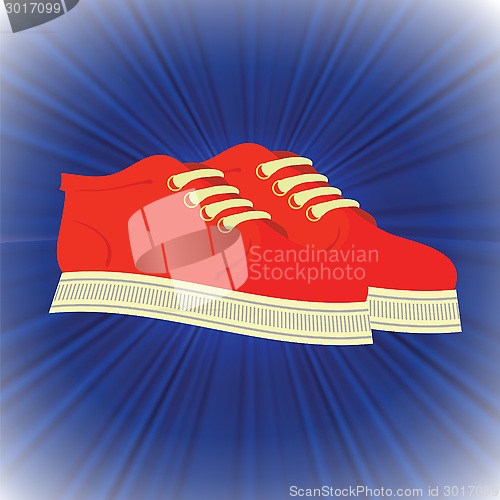 Image of red shoes