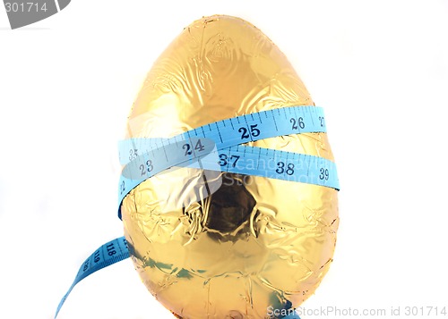 Image of Easter Egg with Tape Measure 2