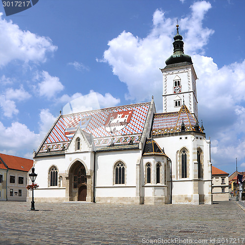 Image of Church St Marks  Zagreb