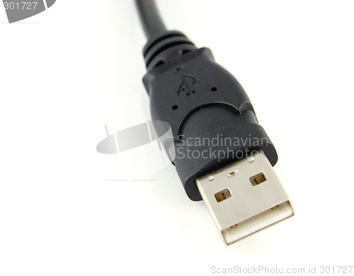 Image of Computer connection cables  USB Connector