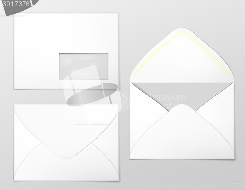 Image of Blank envelopes.