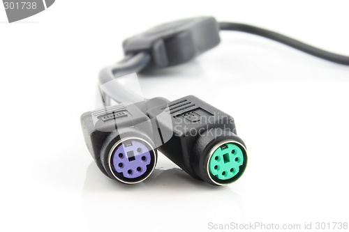 Image of Computer connection cables