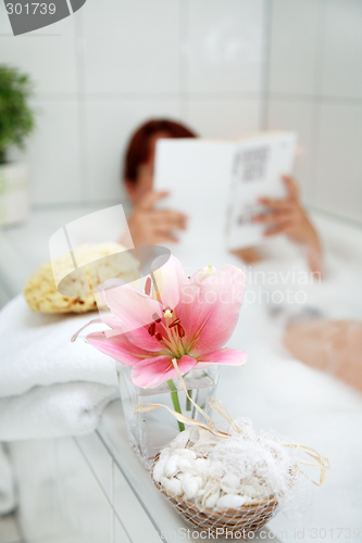 Image of Taking a bath