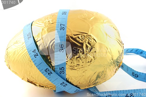 Image of Easter Egg with Tape Measure 3