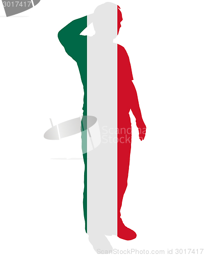 Image of Mexican salute