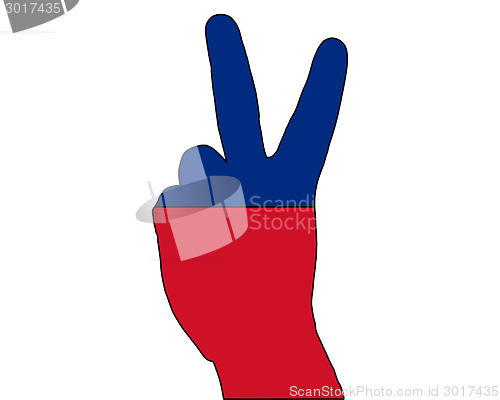 Image of Liechtenstein hand signal