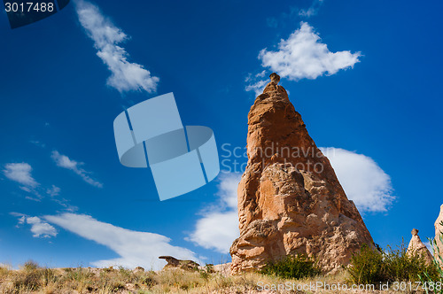 Image of Bizzare rocks in Cappadocia, Turkey 