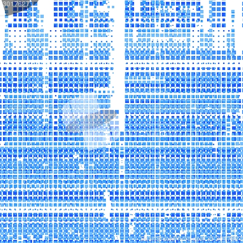 Image of Abstract blue squares vector texture