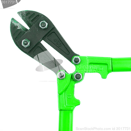 Image of Close-up of a pair of boltcutters