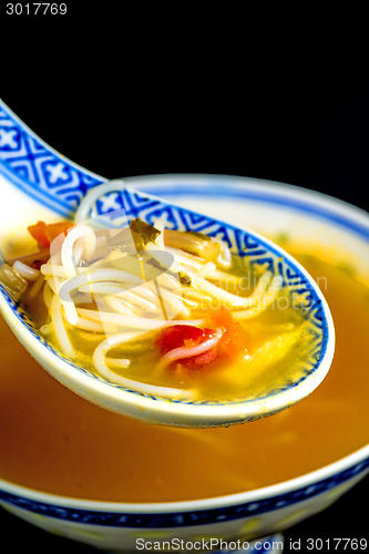 Image of Asian noodle soup