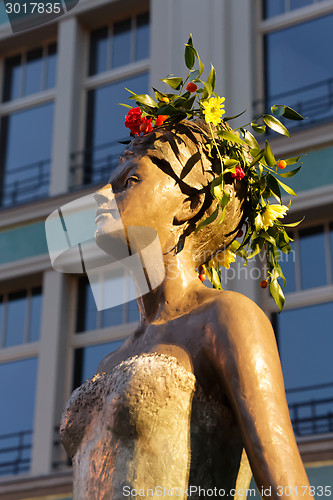 Image of Contemporary statue in Wroclaw, Poland