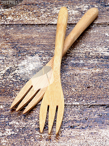 Image of Wooden Forks