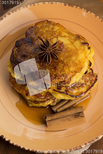 Image of Pumpkin Fritters with cinnamon