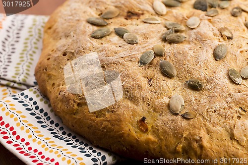 Image of homemade pumpkin bread