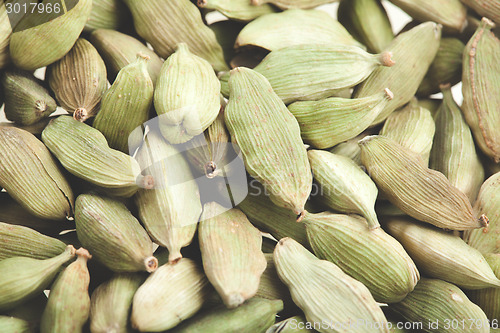 Image of Green cardamom pods