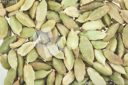 Image of Green cardamom pods