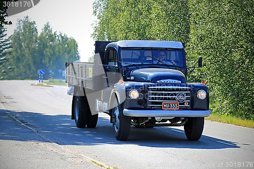 Image of Classic Volvo N84 on the Road
